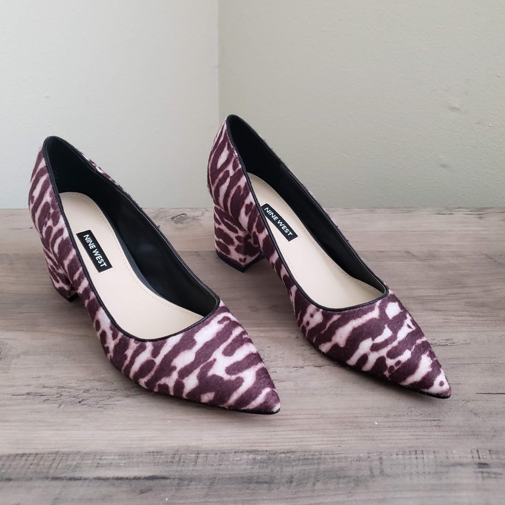 Nine West Jolanda 2 Classic Pump Brown Size 7.5